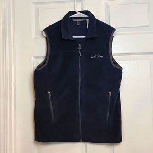Eddie Bauer dark blue vest size Small